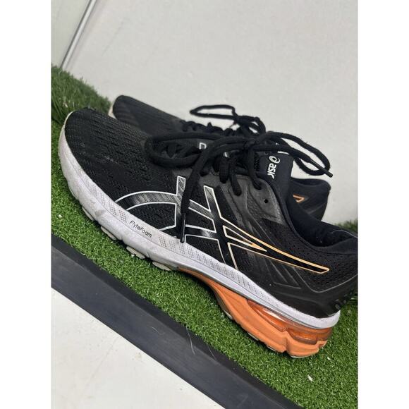 Asics Other - ASICS GT 2000 9 Trail Black Orange Size 8
